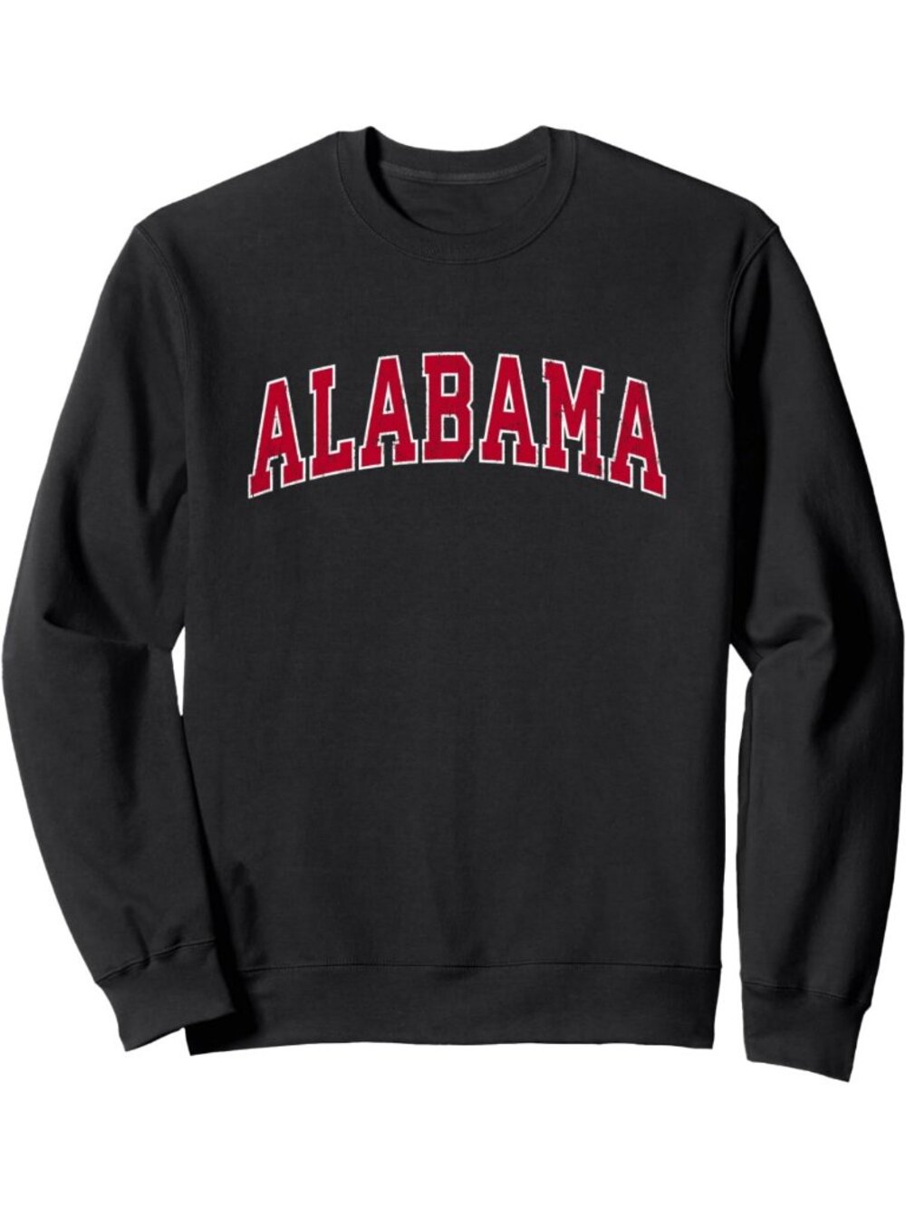 Vintage Alabama Sports Sweatshirt - Red Graphic Design, Cozy Casual Style